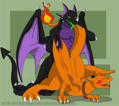 Rule 34 Anal Anthro Charizard Crocdragon89 Dragon Furry Gay Male