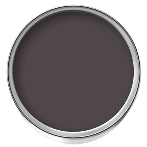 Johnstones Aqua Water Based Satin Finish Paint Black Elegance 1ltr