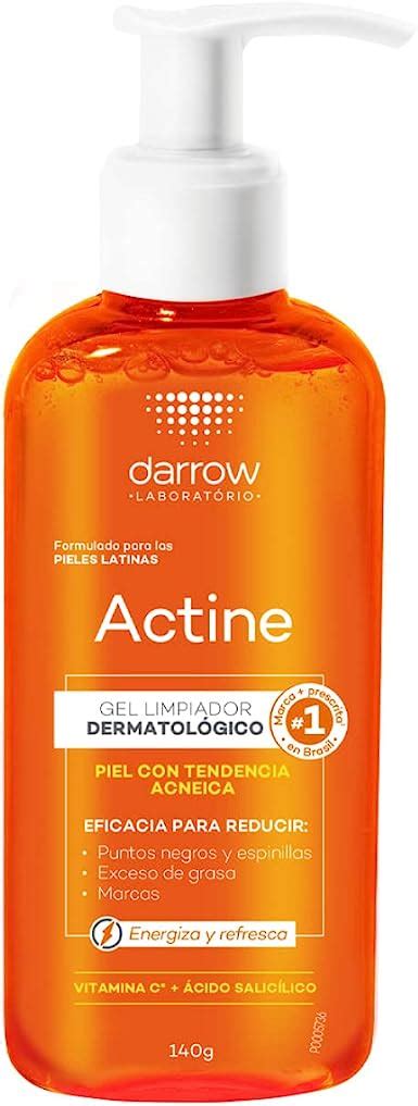 Actine Gel De Limpeza Vit C Pele Oleosa A Acneira Darrow G