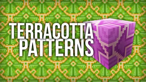 Minecraft Glazed Terracotta Patterns - Find all the glazed terracotta ...