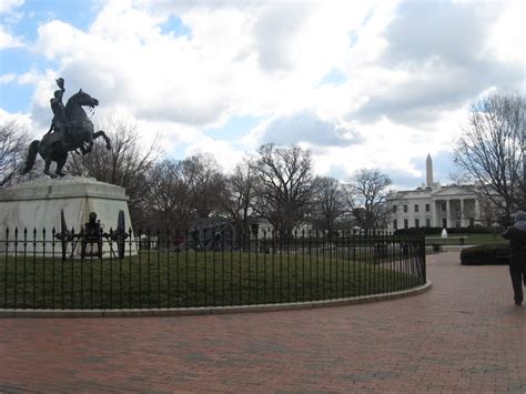 Andrew Jackson Statue - White House - Washington D.C - United States of ...