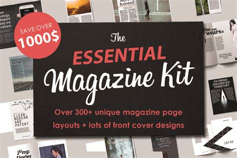 Premium Magazine Template Bundle