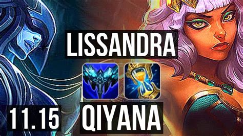 Lissandra Vs Qiyana Mid M Mastery Games Kr