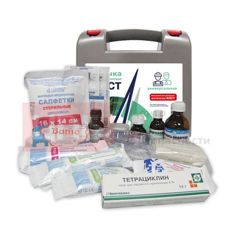 Купить Аптечка первой помощи "ФЭСТ" универсальная (перечень №1 ...