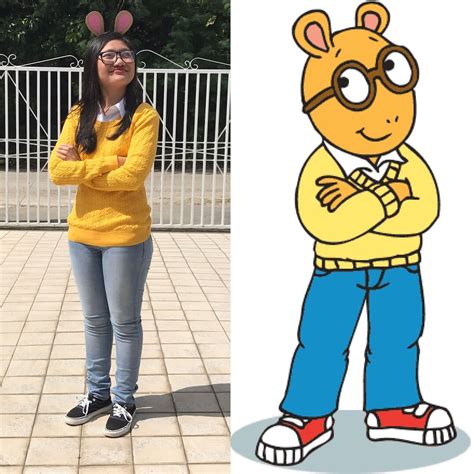 Halloween 2017 DIY Arthur Meme Costume #diy #diycostume #diyhalloweencostume #arthur #arthu ...