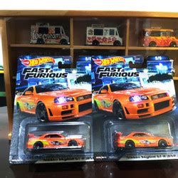 Jual HOT WHEELS FAST FURIOUS FNF LOOSE SKYLINE R ECLIPSE NISSAN SILVIA SKYLINE R Kota