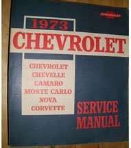 1973 Chevrolet Impala Service Manual