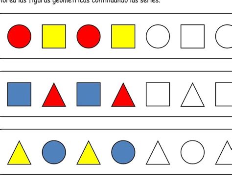 Ejemplos De Secuencias De Figuras Patrones De Figuras Y Nu Theme Route