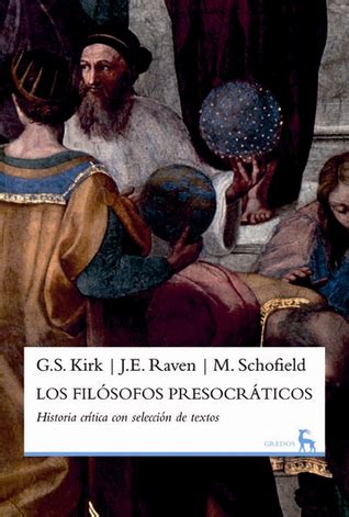 Epub Pdf Los Fil Sofos Presocr Ticos By Geoffrey S Kirk Online Full