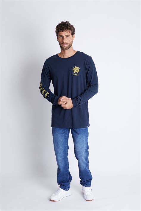 Ripley Polo 100 AlgodÓn Reef Lotto Ls Tee Reef Para Hombre