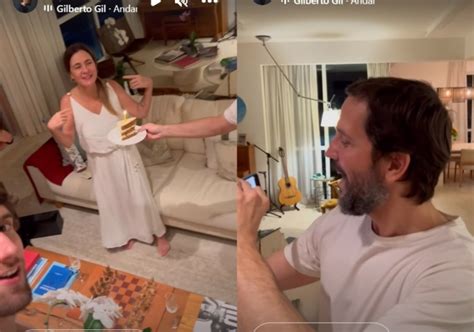 Adriana Esteves E Vladimir Fazem Rara Apari O Em Casa Filhos