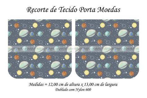 Recorte De Tecido Porta Moedas Elo7 Produtos Especiais