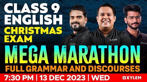 Class Christmas Exam English Mega Marathon Full Grammar And