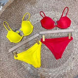 Bikini 2 mảnh gọng nâng ngực mút đệm dày 2 mẫu sang chảnh Shopee Việt Nam