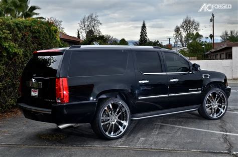 Cadillac Escalade Esv Custom Wheels Ac 312 26x10 0 Et Tire Size 305 30 R26 X Et