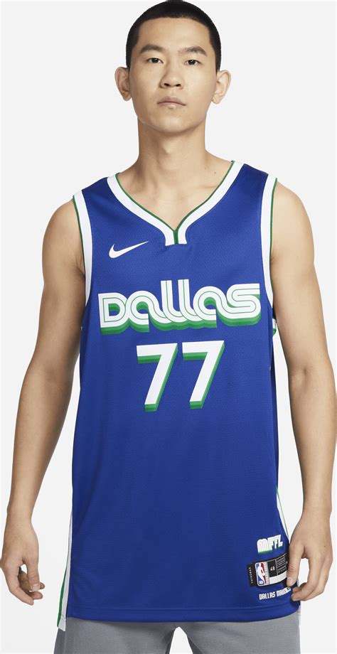 Nike Luka Doncic Blue Dallas Mavericks 202223 Swingman Jersey City