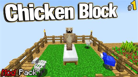 Chicken Block Wait A Minecraft Java Modpack Version Let S Play