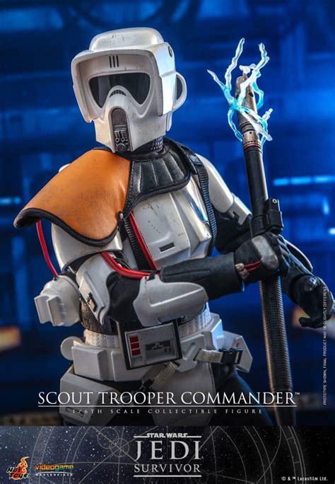 Hot Toys Scout Trooper Commander Figure Star Wars Sixth Scale Limited Collectible Comic Concepts