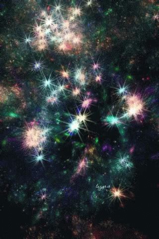 Swirling Glitter Animated Stars GIF | GIFDB.com