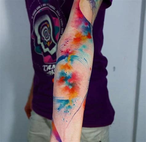 Watercolor Tattoo Abstract Tattoo Designs Watercolor Tattoo Sleeve