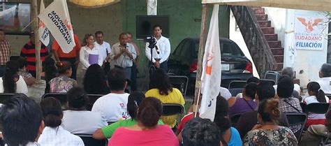 Movimiento Ciudadano Contin A Campa A De Afiliaci N En Municipios De