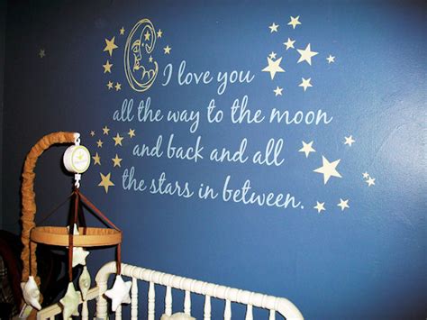 Moon and Back - Beautiful Wall Decals