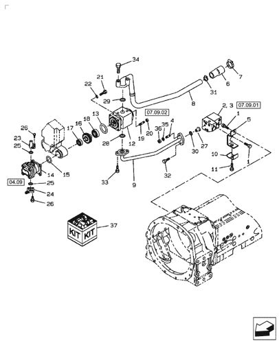 Tc45d 4 Cyl Compact Tractor North America 101 1205 0709