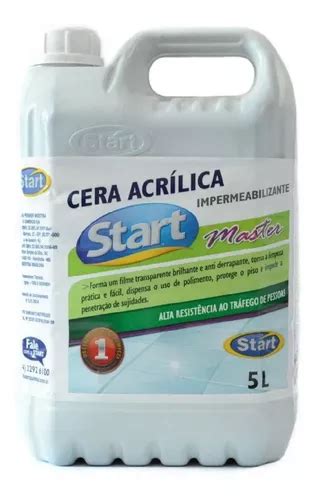 Cera Acrilica Impermeabilizante Start Master Galao L Parcelamento