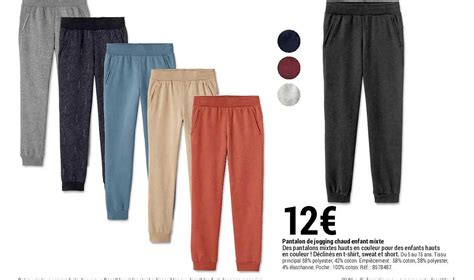 Promo Pantalon De Jogging Chaud Enfant Mixte Chez Decathlon ICatalogue Fr