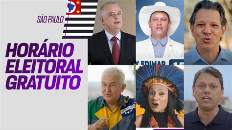 Horário Eleitoral Sp Candidatos A Senador Deputado Estadual E