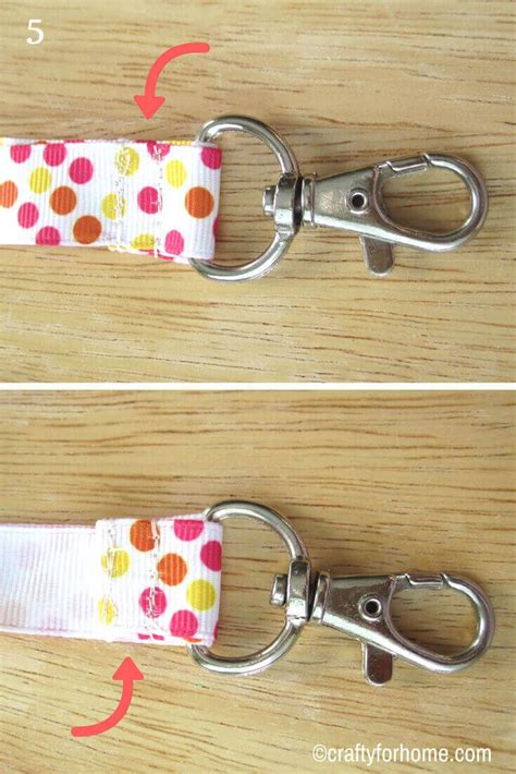 Easy Ribbon Lanyard Diy Lanyard Sewing Projects For Beginners