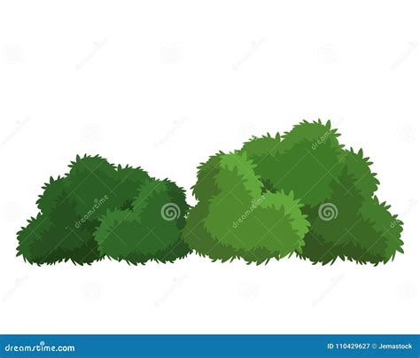 Bushes Royalty-Free Illustration | CartoonDealer.com #5278515