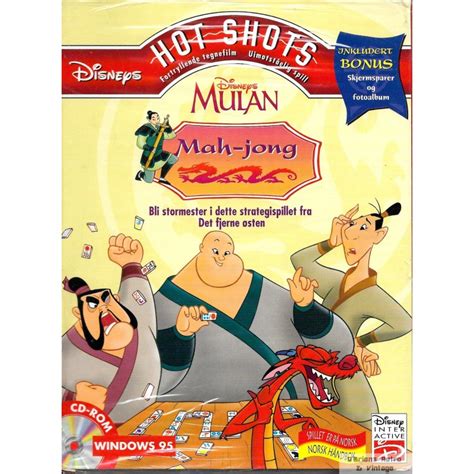 Disney S Hot Shots Mulan Mah Jong Disney Interactive PC O
