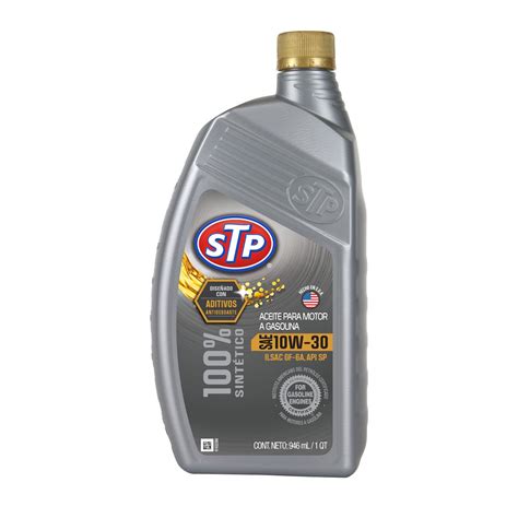 STP Aceite De Motor Sintetico 10W 30 1 Cuarto