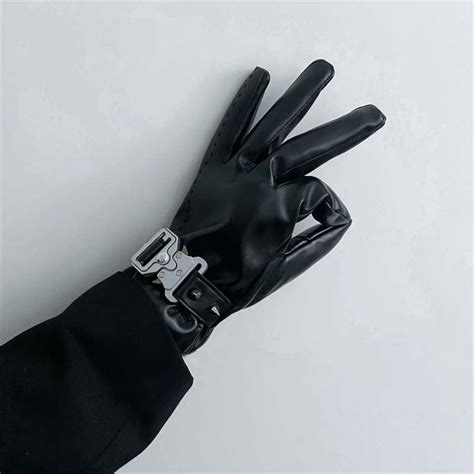 Spiked Leather Gloves – Techwear UK