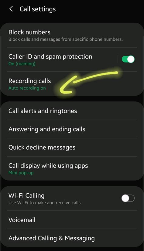 Solved: Samsung Auto call Recording - Samsung Members