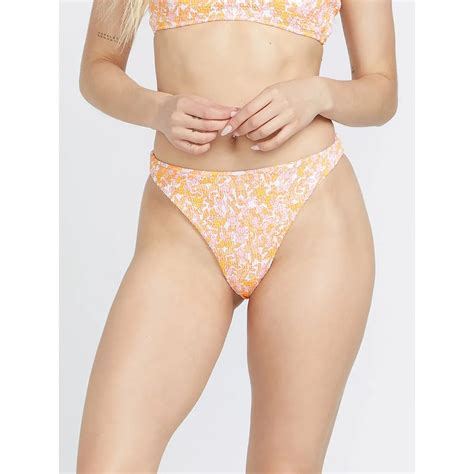 Volcom Braguita Del Bikini Coco Skimpy Amarillo Dressinn