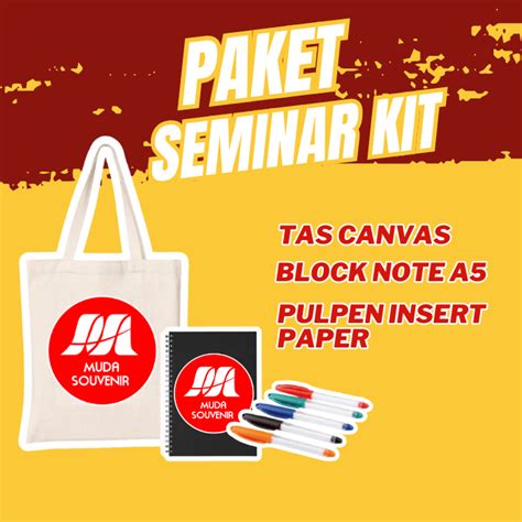 Paket Seminar Kit C Mudasouvenir