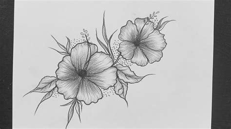 Easy Flower Sketches To Draw - Home Alqu