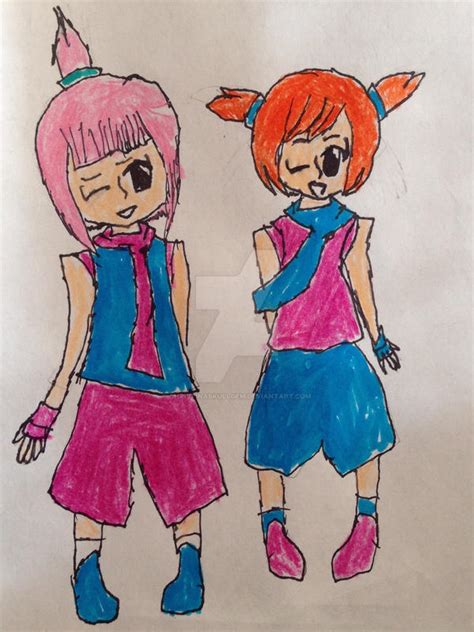 Kat and Ana from: EVERY WARIOWARE GAME by ChristinaSkullgem on DeviantArt