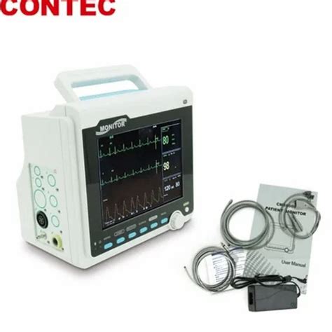 Contec CMS 6000 Multipara Patient Monitor Display Size 8inch LCD At