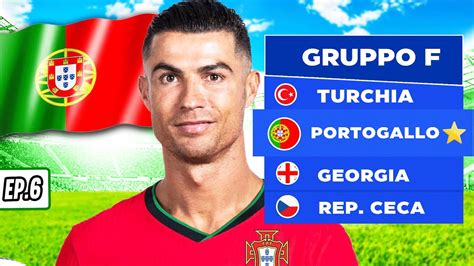 GIOCO TUTTO L EUROPEO CON IL PORTOGALLO DI RONALDO SU FC 24 YouTube