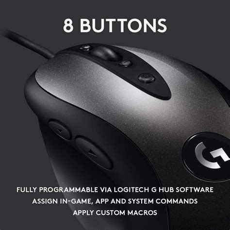 Mouse Logitech Mx518 16000 Dpi Hero 16k Gaming Ultracomputacion