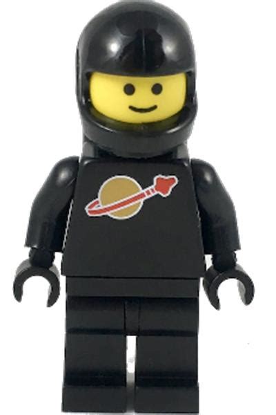 Lego Classic Black Spaceman Minifigure Sp New Brickeconomy