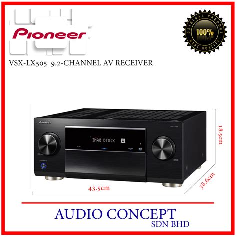 Pioneer VSX-LX505 9.2-Channel AV Receiver - Audio Concept