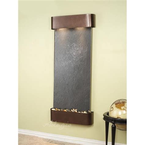 Adagio IFR5011 Inspiration Falls Round Copper Vein Black Featherstone