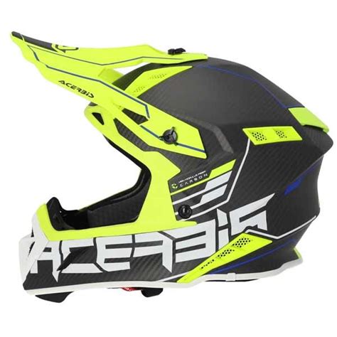 Casco Acerbis Steel Carbon 22 06 Negro Amarillo Fluo