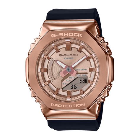 Reloj G Shock Gm S Pg A Resina Acero Mujer Oro Rosa Btime