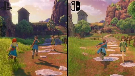 Video Dragon Quest XI Switch Vs PS4 Comparison