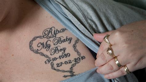 This memorial tattoo father idea is surprisingly artistic